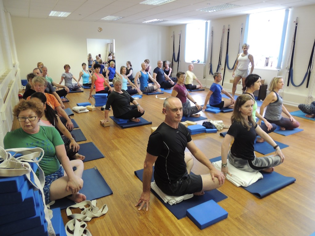 Participants Workshop Congleton Iyengar Yoga Centre